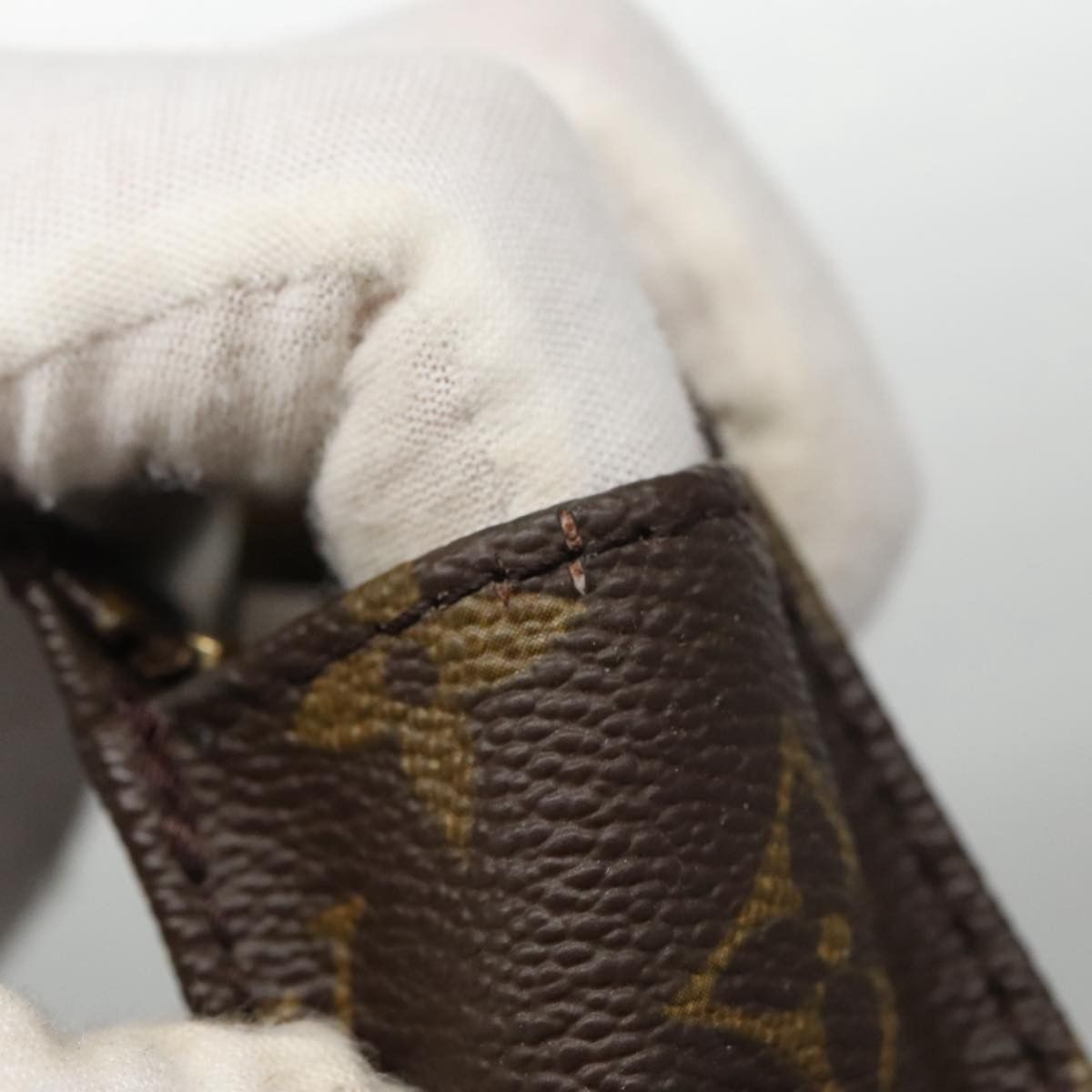 Louis Vuitton Poche Toilette Brown Canvas Clutch Bag (Pre-Owned) Size ONE SIZE - 12 Thumbnail