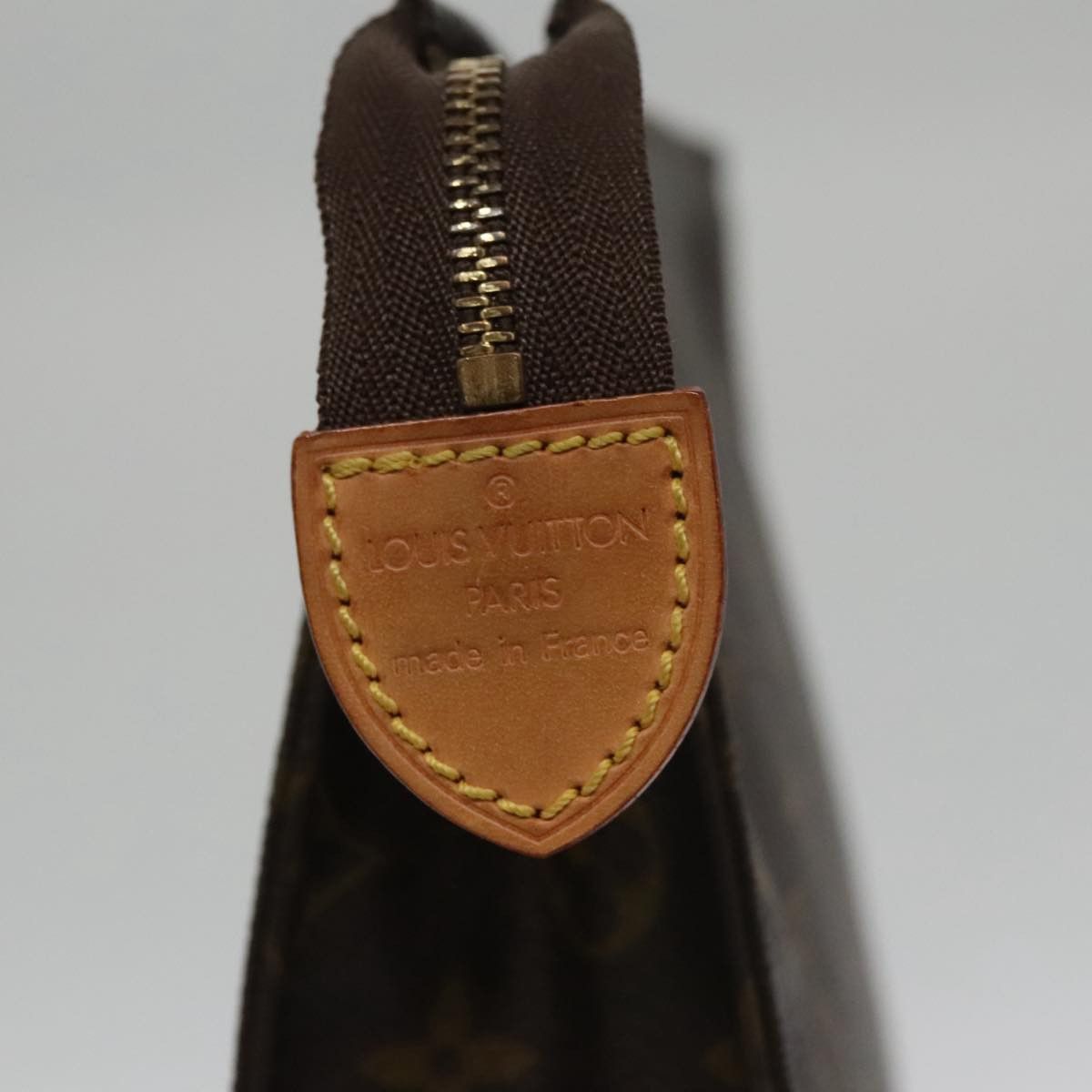 Louis Vuitton Poche Toilette Brown Canvas Clutch Bag (Pre-Owned) Size ONE SIZE - 17 Thumbnail