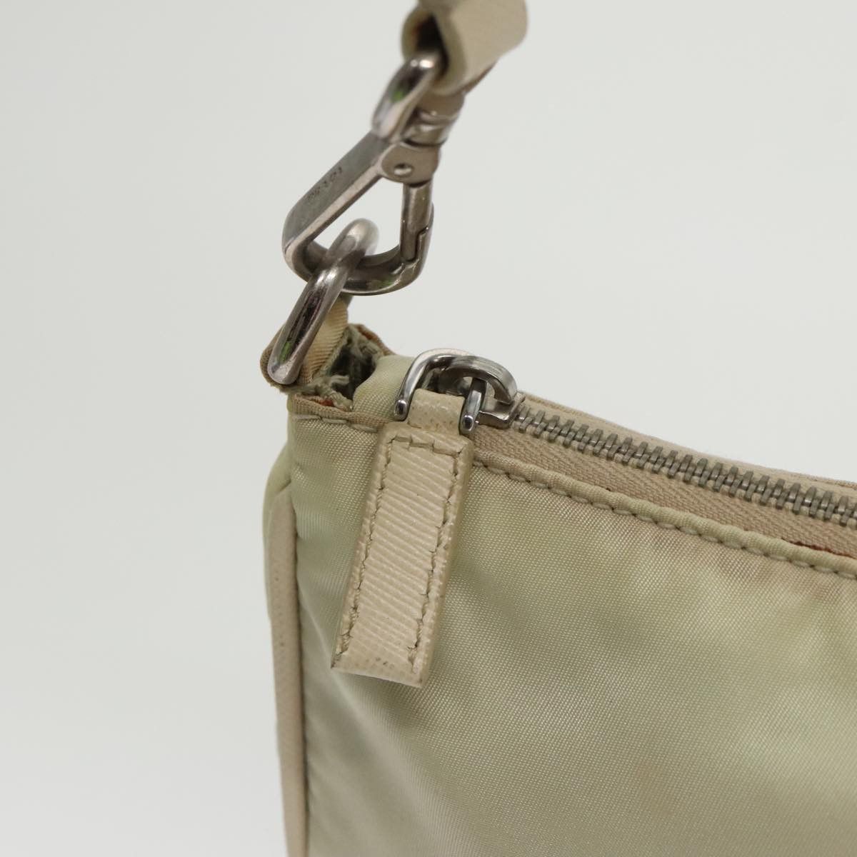 Prada Tessuto Ecru Synthetic Handbag (Pre-Owned) Size ONE SIZE - 7 Thumbnail