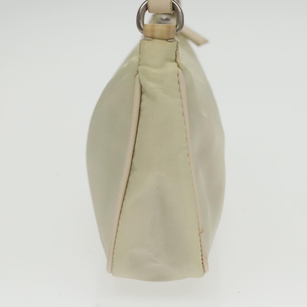 Prada Tessuto Ecru Synthetic Handbag (Pre-Owned) Size ONE SIZE - 13 Thumbnail