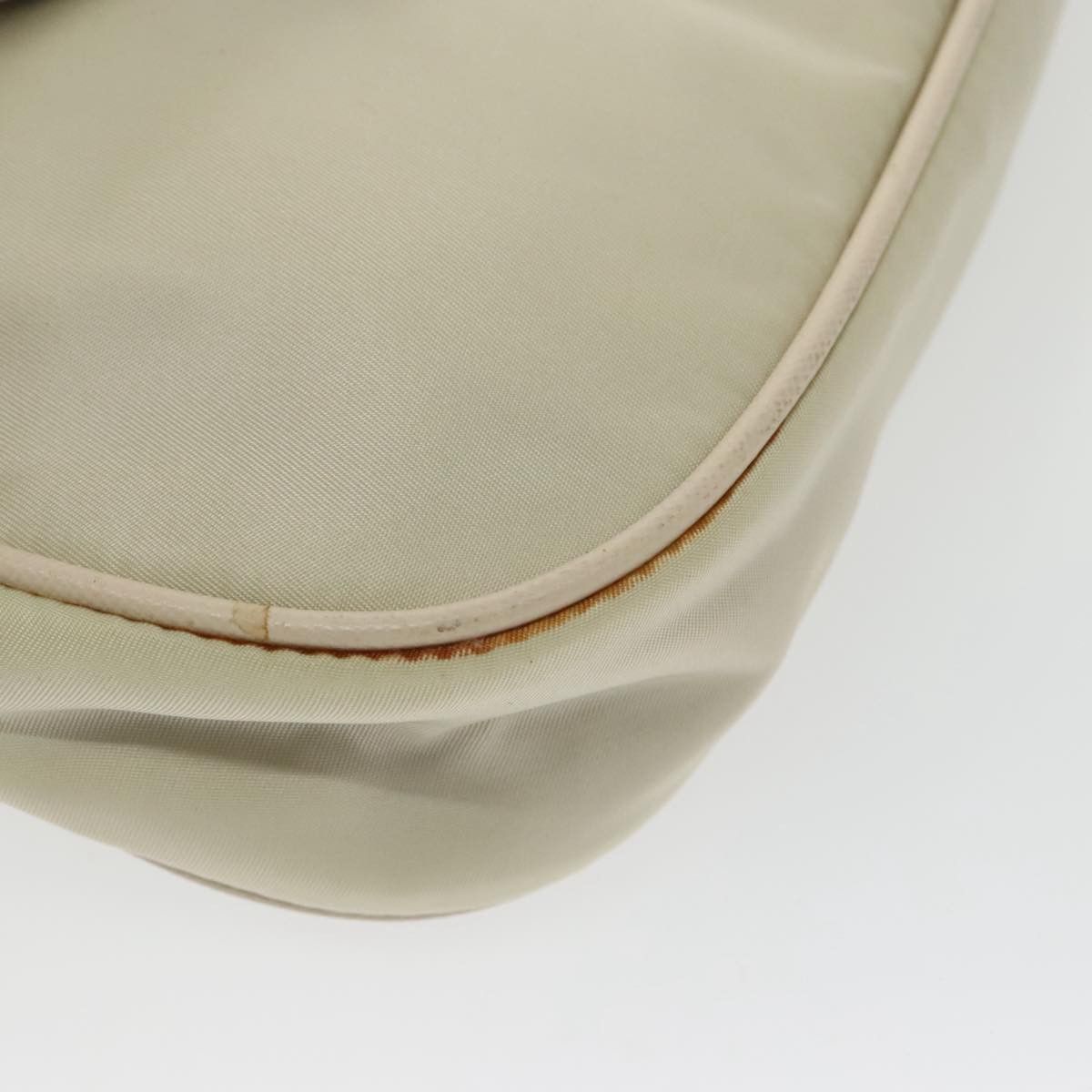 Prada Tessuto Ecru Synthetic Handbag (Pre-Owned) Size ONE SIZE - 6 Thumbnail