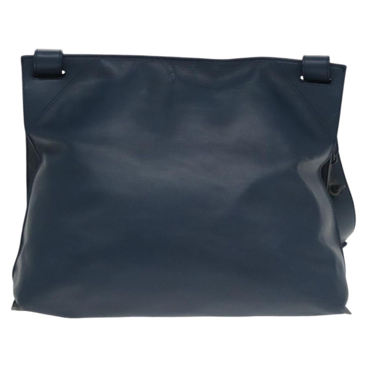 Bottega Veneta Intrecciato Navy Leather Shoulder Bag (Pre-Owned) Size ONE SIZE - 2 Thumbnail