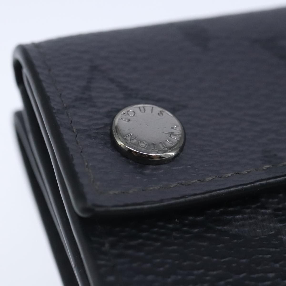 Louis Vuitton Discovery Grey Canvas Wallet (Pre-Owned) Size ONE SIZE - 10 Thumbnail