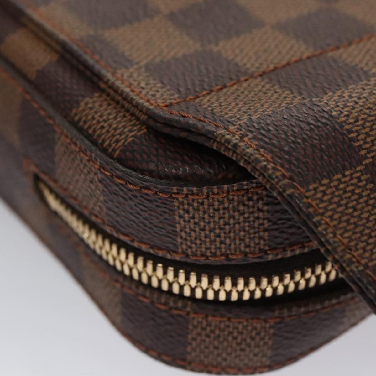 Louis Vuitton Geronimo Brown Canvas Clutch Bag (Pre-Owned) Size ONE SIZE - 9 Thumbnail