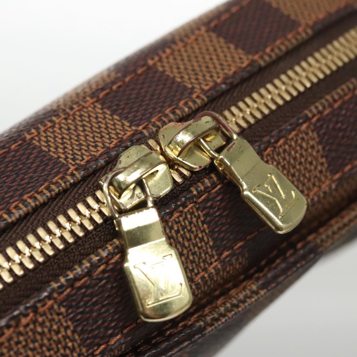 Louis Vuitton Geronimo Brown Canvas Clutch Bag (Pre-Owned) Size ONE SIZE - 12 Thumbnail