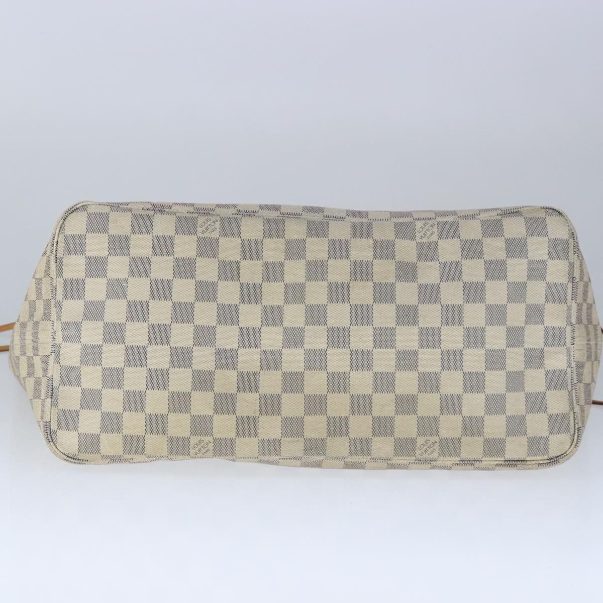 Louis Vuitton Neverfull Gm White Canvas Tote Bag (Pre-Owned) Size ONE SIZE - 16 Thumbnail