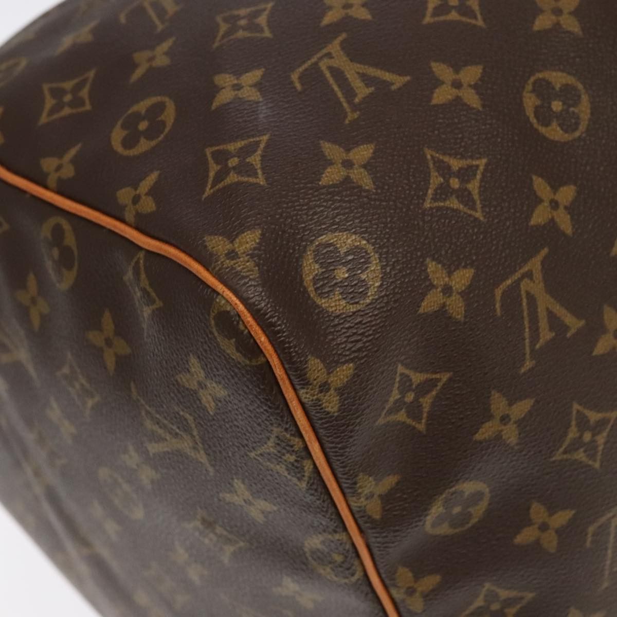Louis Vuitton Keepall 60 Brown Canvas Travel Bag (Pre-Owned) Size ONE SIZE - 12 Thumbnail