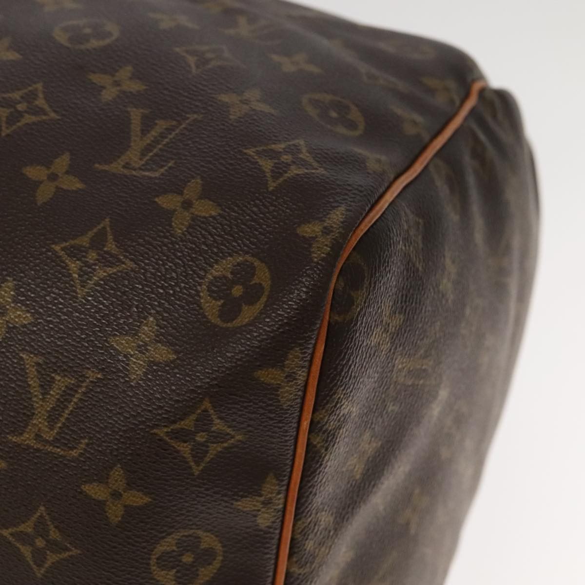 Louis Vuitton Keepall 60 Brown Canvas Travel Bag (Pre-Owned) Size ONE SIZE - 9 Thumbnail
