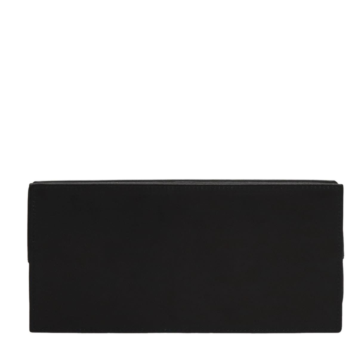 Salvatore Ferragamo Gancini Black Leather Clutch Bag (Pre-Owned) Size ONE SIZE - 2 Thumbnail