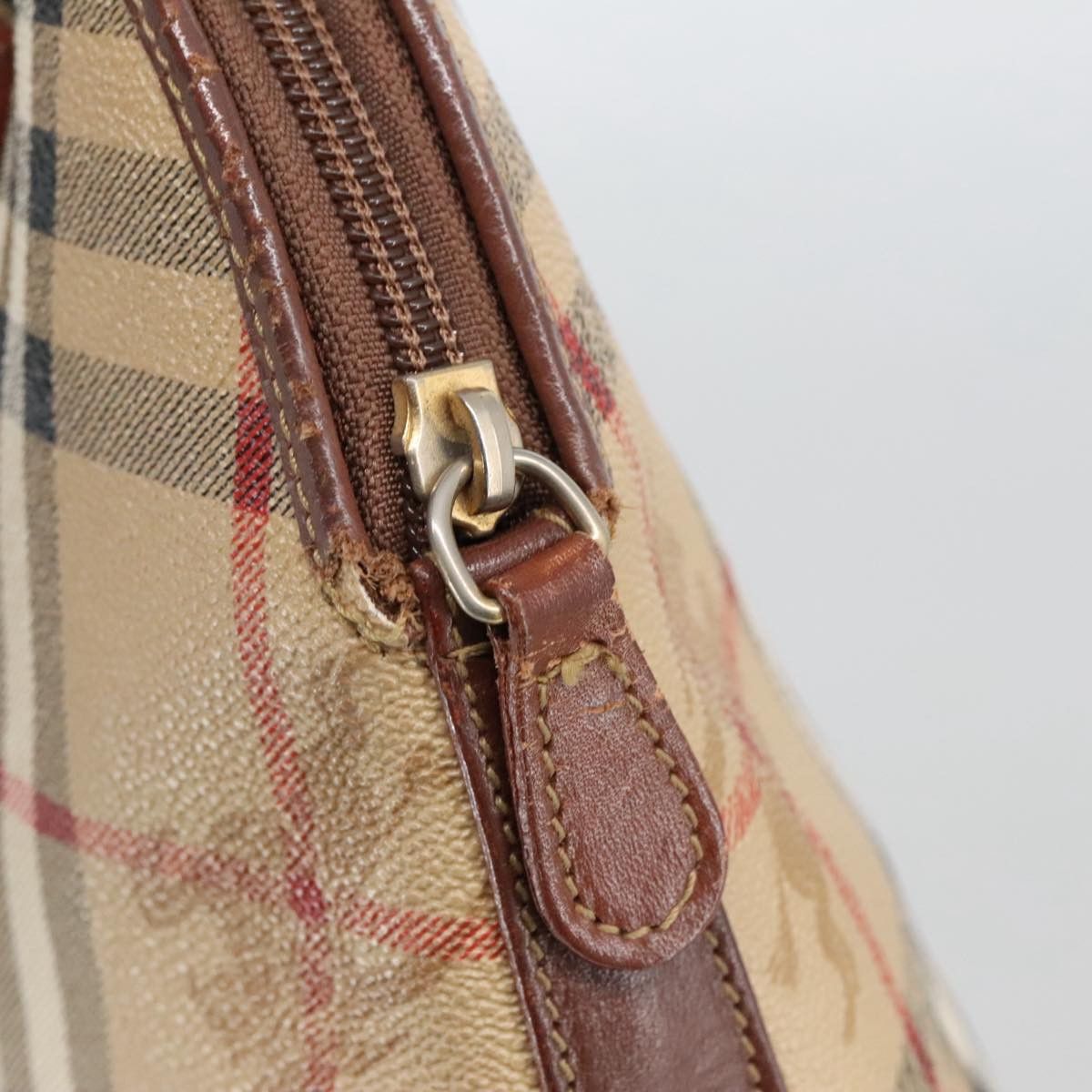 Burberry Nova Check Beige Canvas Handbag (Pre-Owned) Size ONE SIZE - 15 Thumbnail