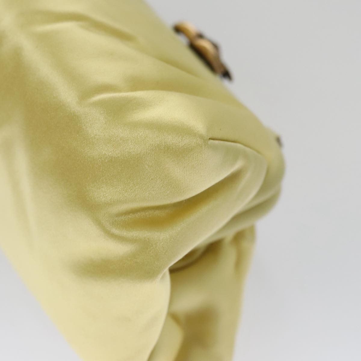 Chanel Yellow Silk Shoulder Bag (Pre-Owned) Size ONE SIZE - 8 Thumbnail