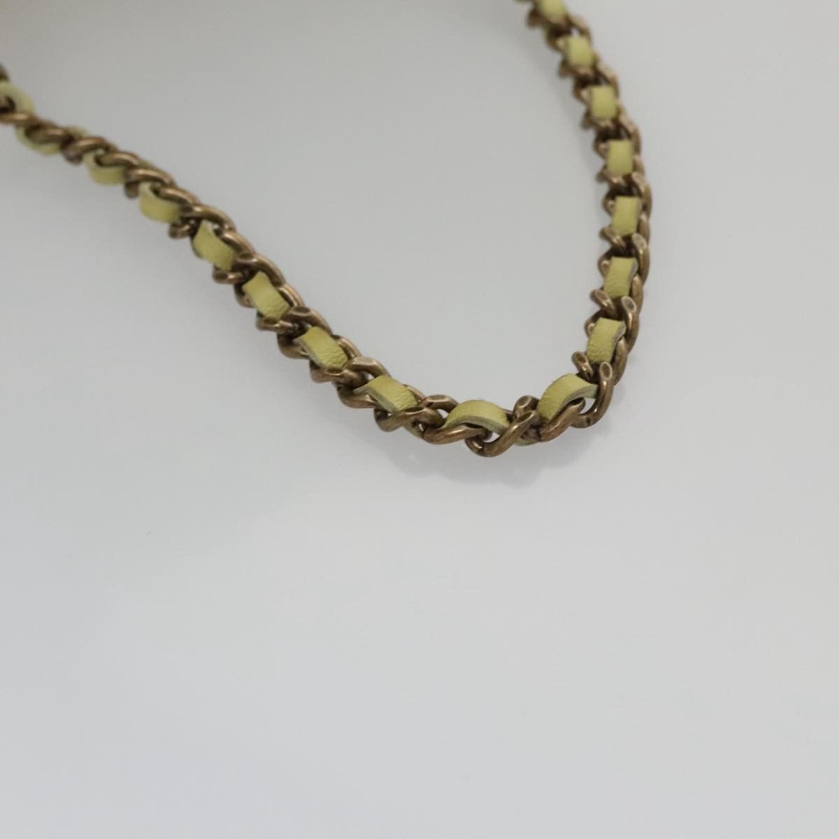 Chanel Yellow Silk Shoulder Bag (Pre-Owned) Size ONE SIZE - 6 Thumbnail