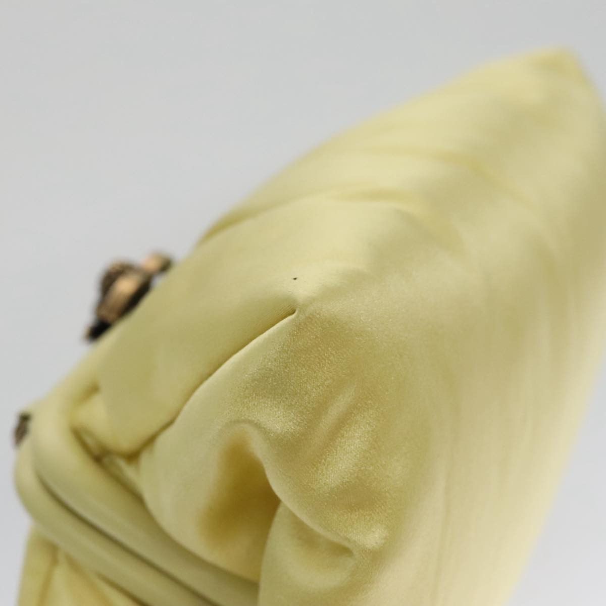 Chanel Yellow Silk Shoulder Bag (Pre-Owned) Size ONE SIZE - 9 Thumbnail