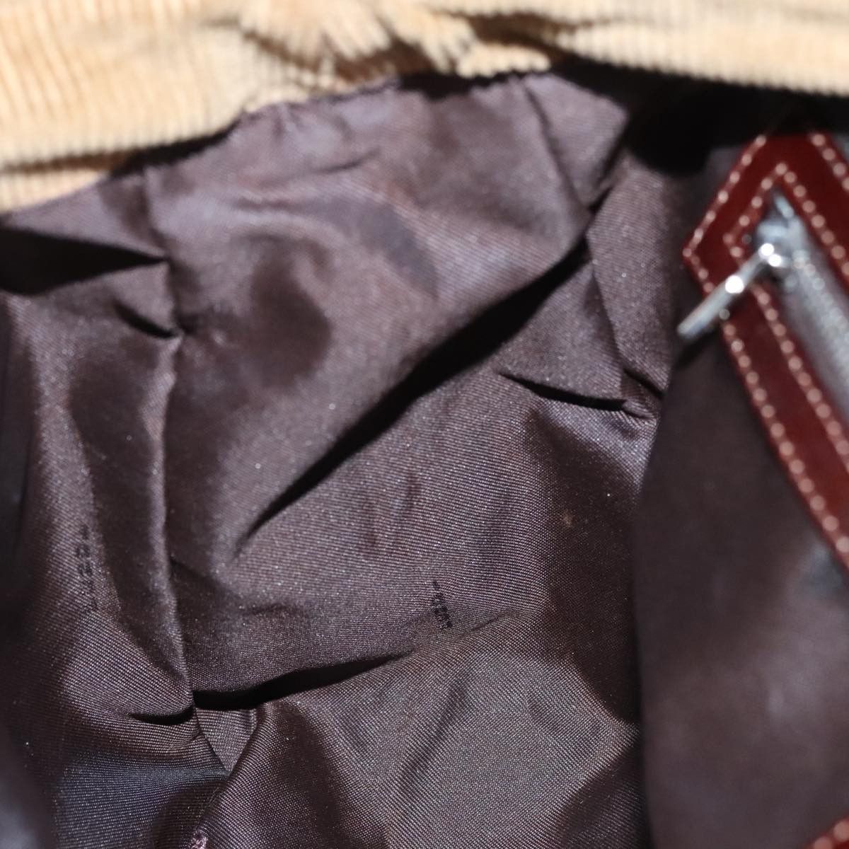 Fendi Brown Canvas Handbag (Pre-Owned) Size ONE SIZE - 12 Thumbnail