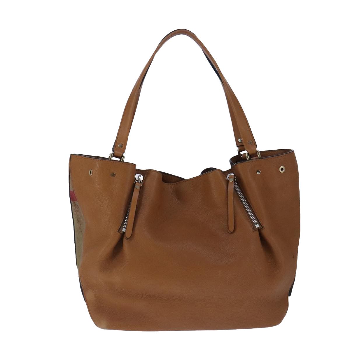 Burberry Brown Leather Tote Bag (Pre-Owned) Size ONE SIZE - 2 Thumbnail