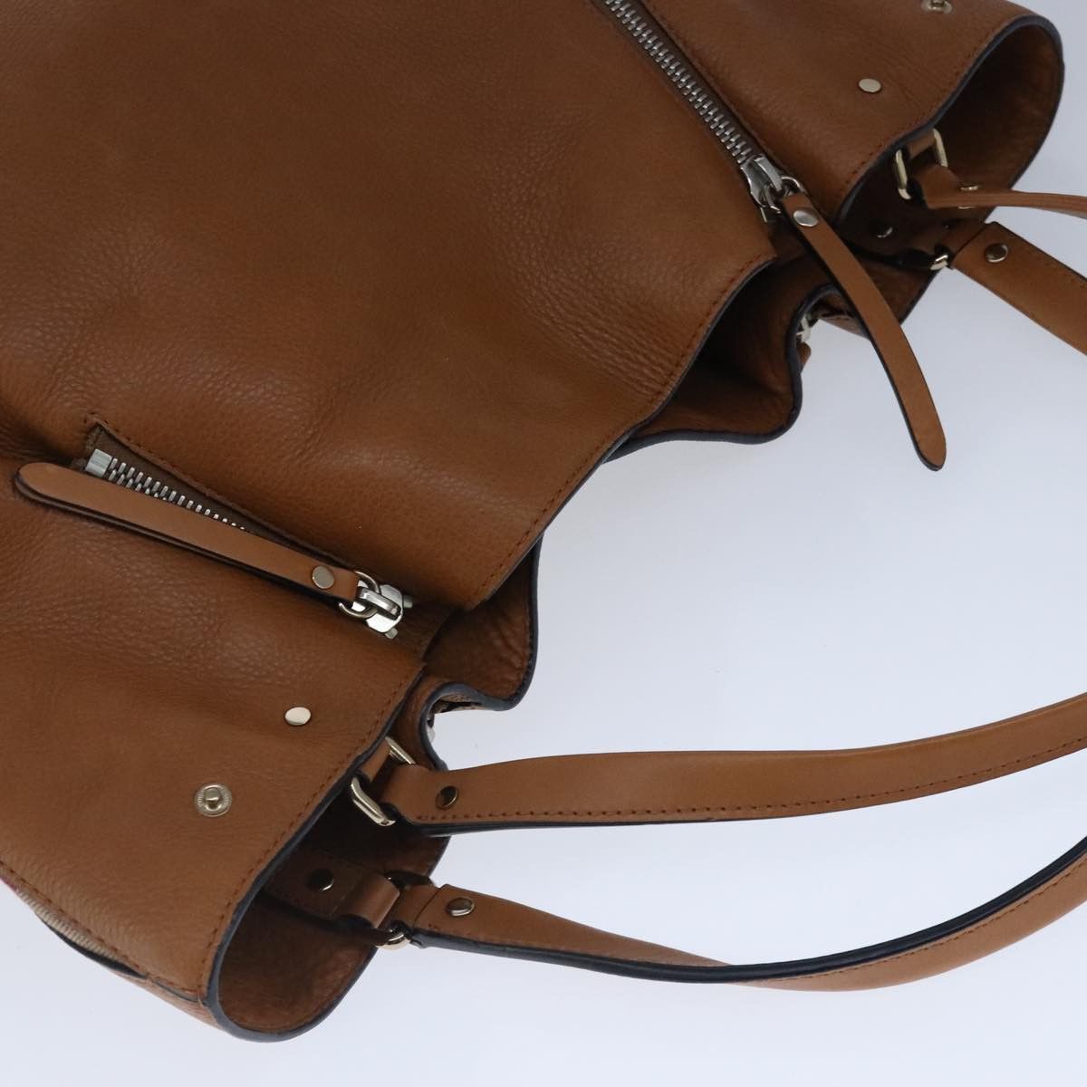 Burberry Brown Leather Tote Bag (Pre-Owned) Size ONE SIZE - 7 Thumbnail