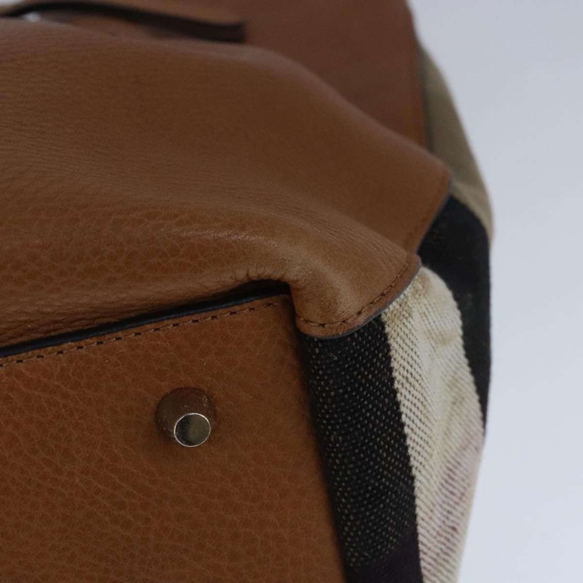 Burberry Brown Leather Tote Bag (Pre-Owned) Size ONE SIZE - 18 Thumbnail