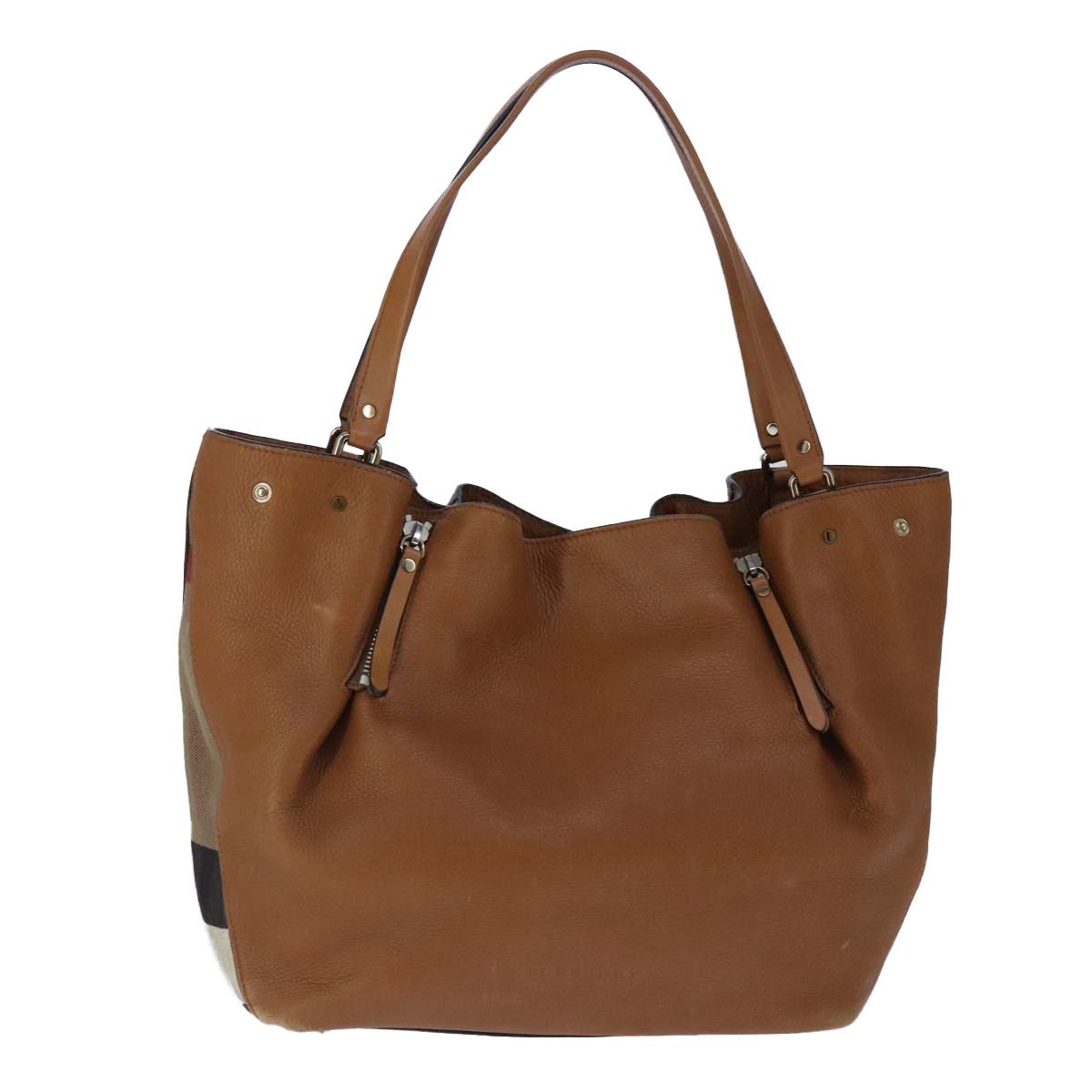 Burberry Brown Leather Tote Bag (Pre-Owned) Size ONE SIZE - 12 Thumbnail