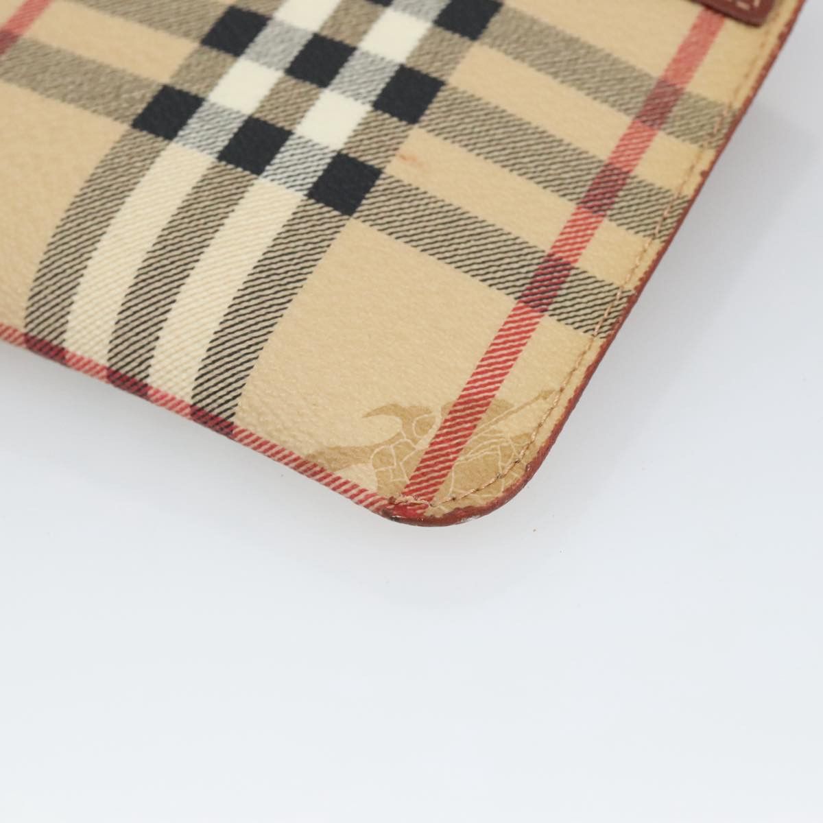Burberry Nova Check Beige Canvas Clutch Bag (Pre-Owned) Size ONE SIZE - 7 Thumbnail