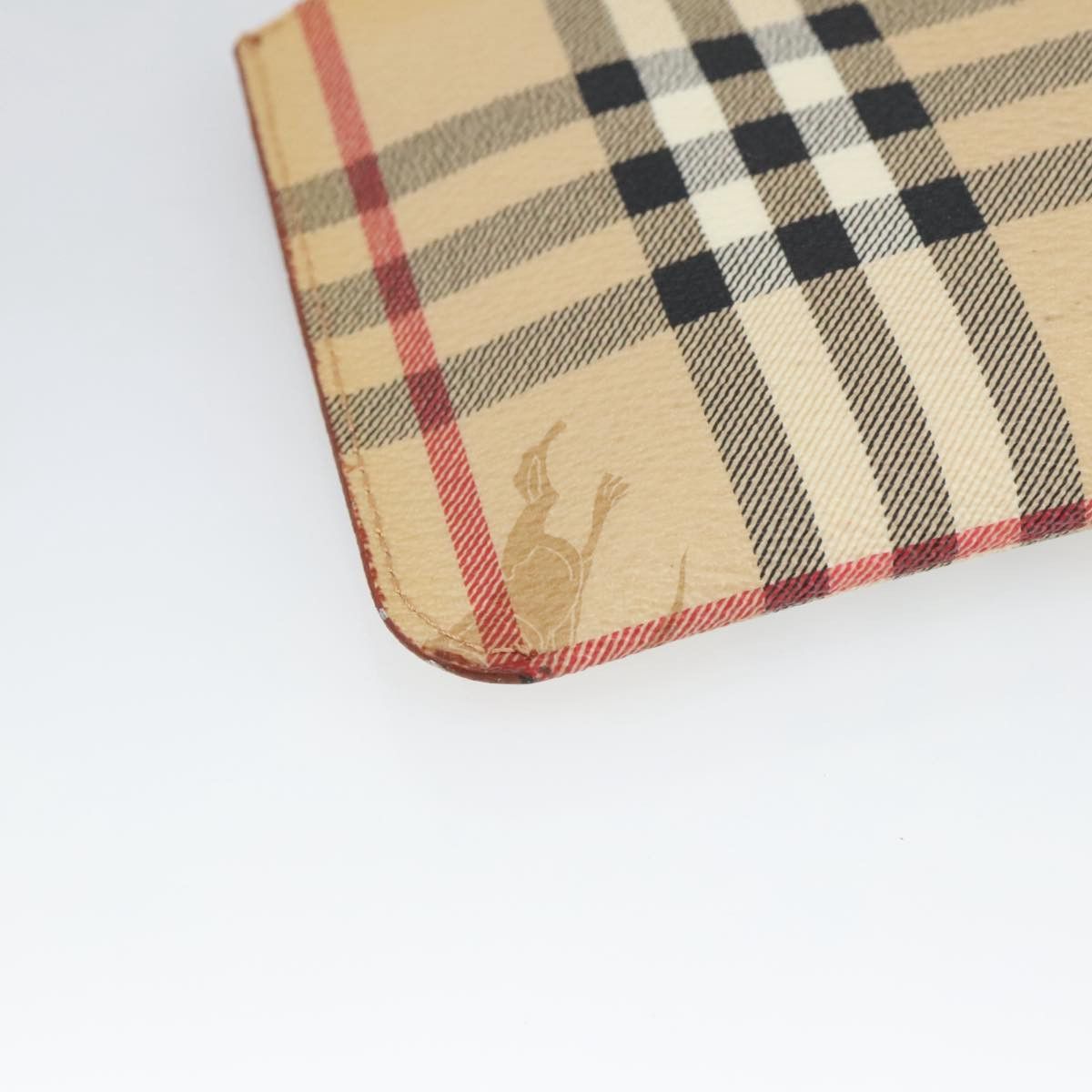 Burberry Nova Check Beige Canvas Clutch Bag (Pre-Owned) Size ONE SIZE - 18 Thumbnail