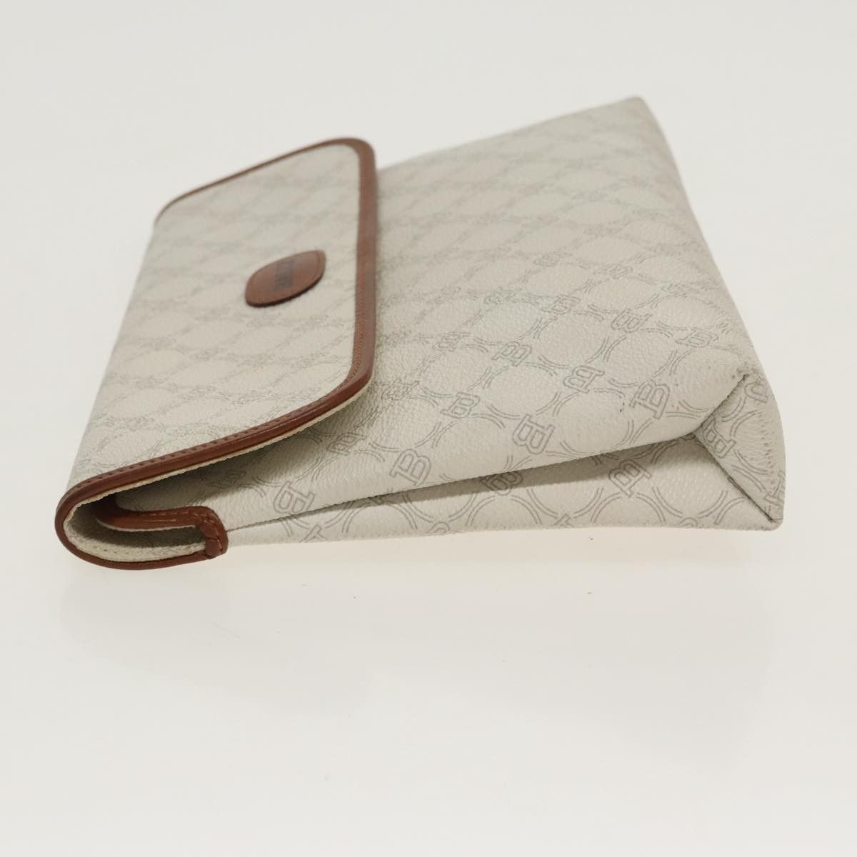 Bally White Canvas Clutch Bag (Pre-Owned) Size ONE SIZE - 4 Thumbnail