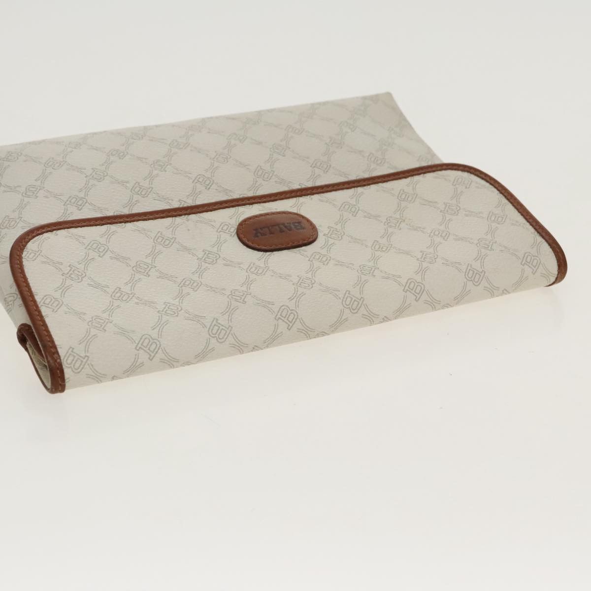 Bally White Canvas Clutch Bag (Pre-Owned) Size ONE SIZE - 6 Thumbnail