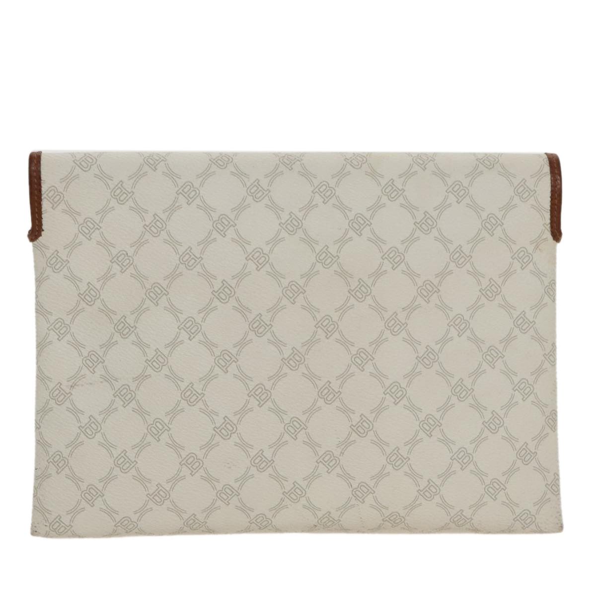 Bally White Canvas Clutch Bag (Pre-Owned) Size ONE SIZE - 2 Thumbnail