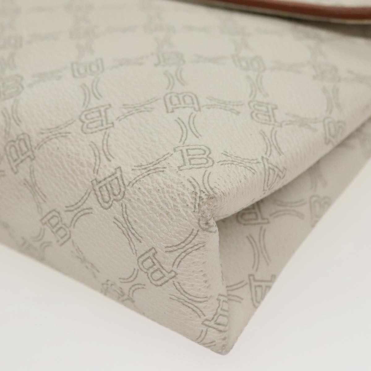 Bally White Canvas Clutch Bag (Pre-Owned) Size ONE SIZE - 14 Thumbnail