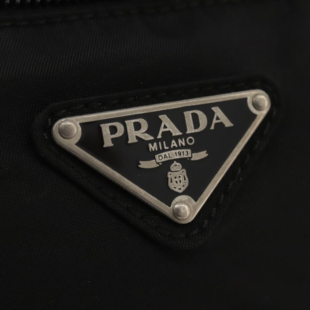 Prada Tessuto Black Synthetic Shoulder Bag (Pre-Owned) Size ONE SIZE - 20 Thumbnail