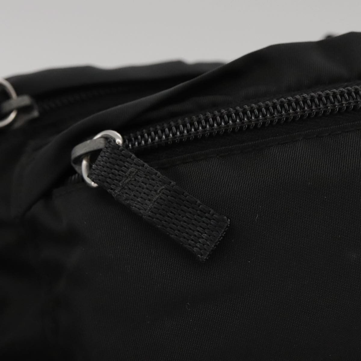 Prada Tessuto Black Synthetic Shoulder Bag (Pre-Owned) Size ONE SIZE - 12 Thumbnail
