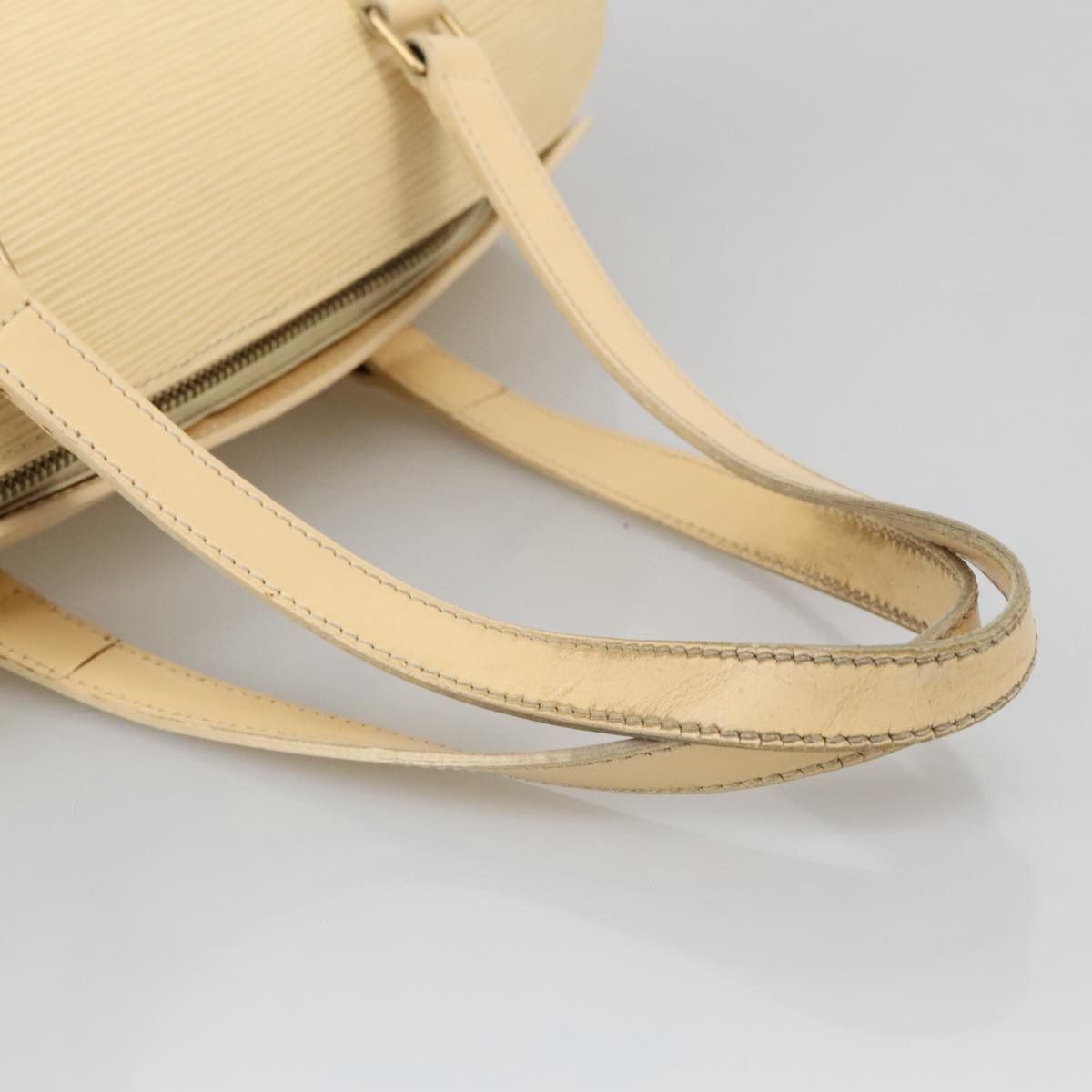 Louis Vuitton Soufflot Ecru Leather Handbag (Pre-Owned) Size ONE SIZE - 5 Thumbnail