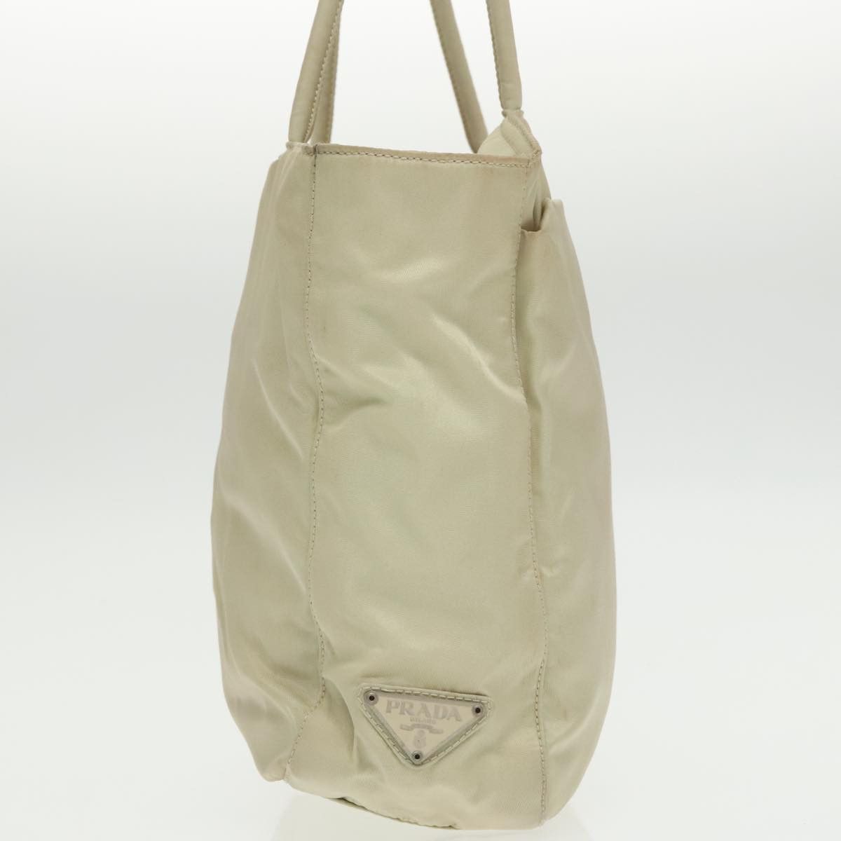 Prada Beige Synthetic Handbag (Pre-Owned) Size ONE SIZE - 14 Thumbnail