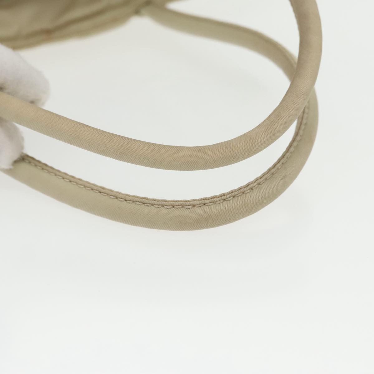 Prada Beige Synthetic Handbag (Pre-Owned) Size ONE SIZE - 4 Thumbnail