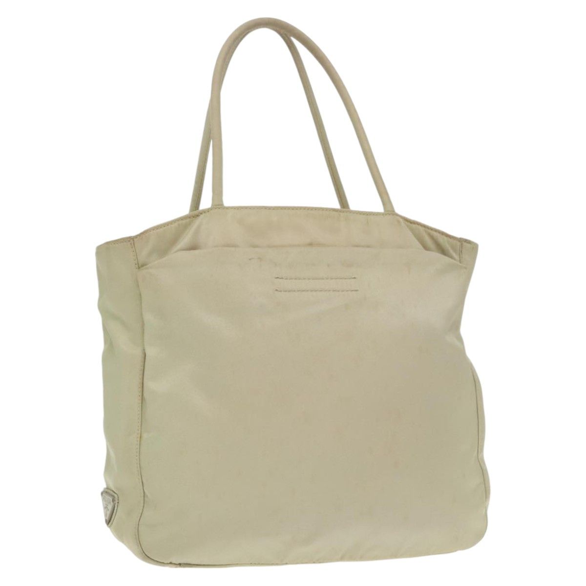 Prada Beige Synthetic Handbag (Pre-Owned) Size ONE SIZE - 13 Thumbnail