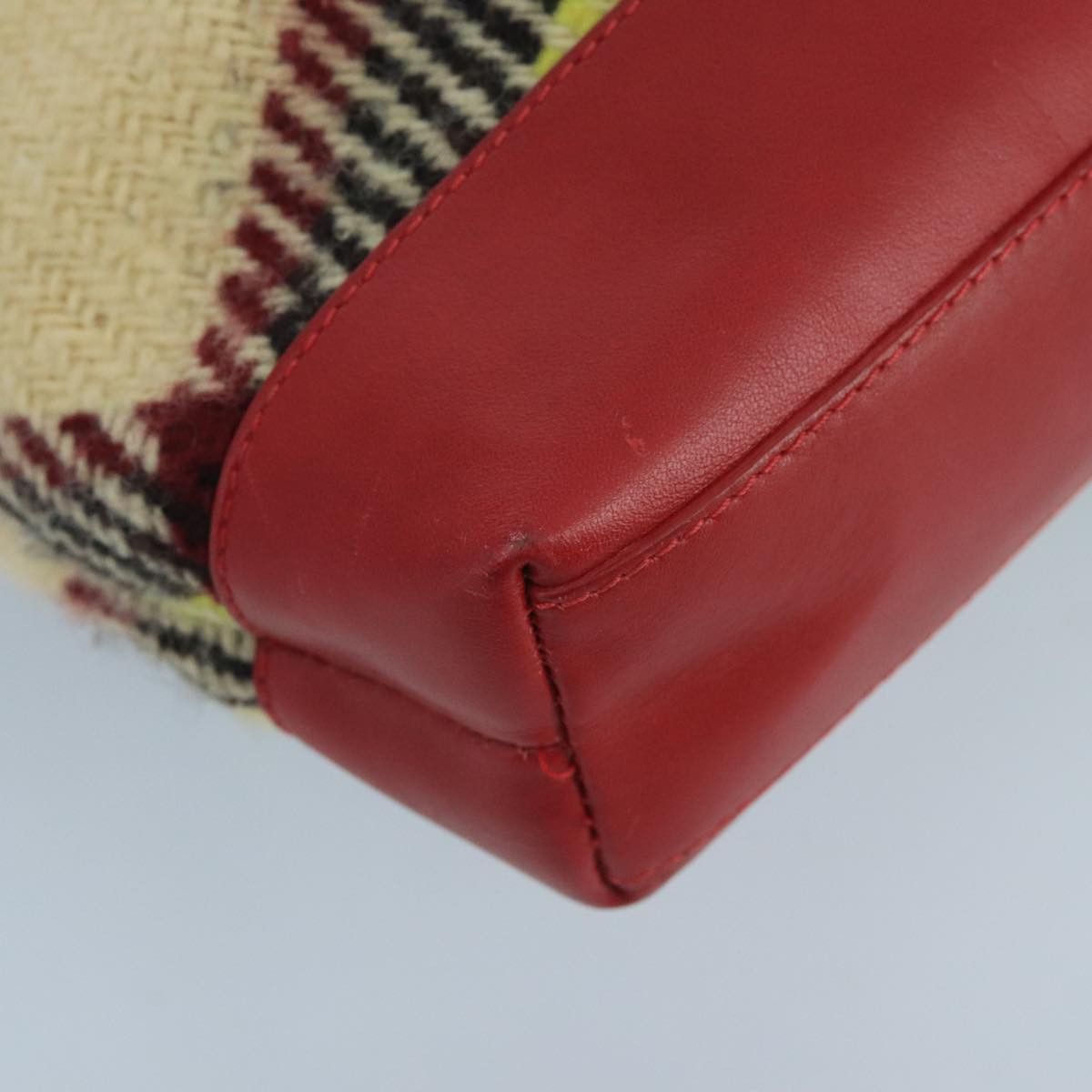 Burberry Beige Wool Shoulder Bag (Pre-Owned) Size ONE SIZE - 16 Thumbnail