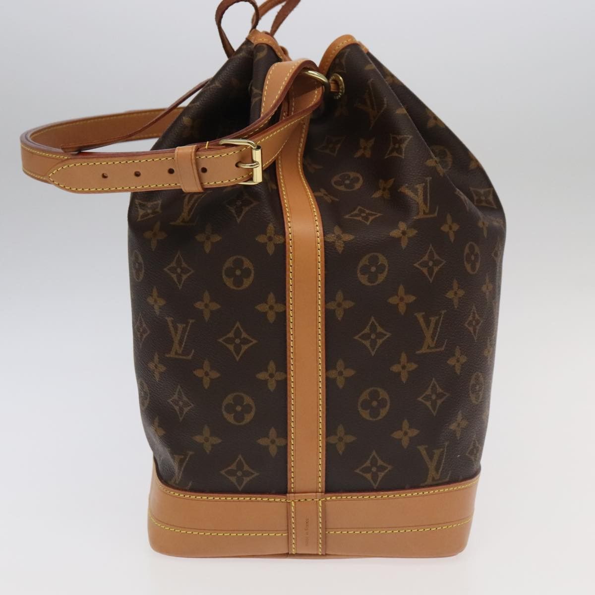 Louis Vuitton Noé Brown Canvas Shoulder Bag (Pre-Owned) Size ONE SIZE - 3 Thumbnail