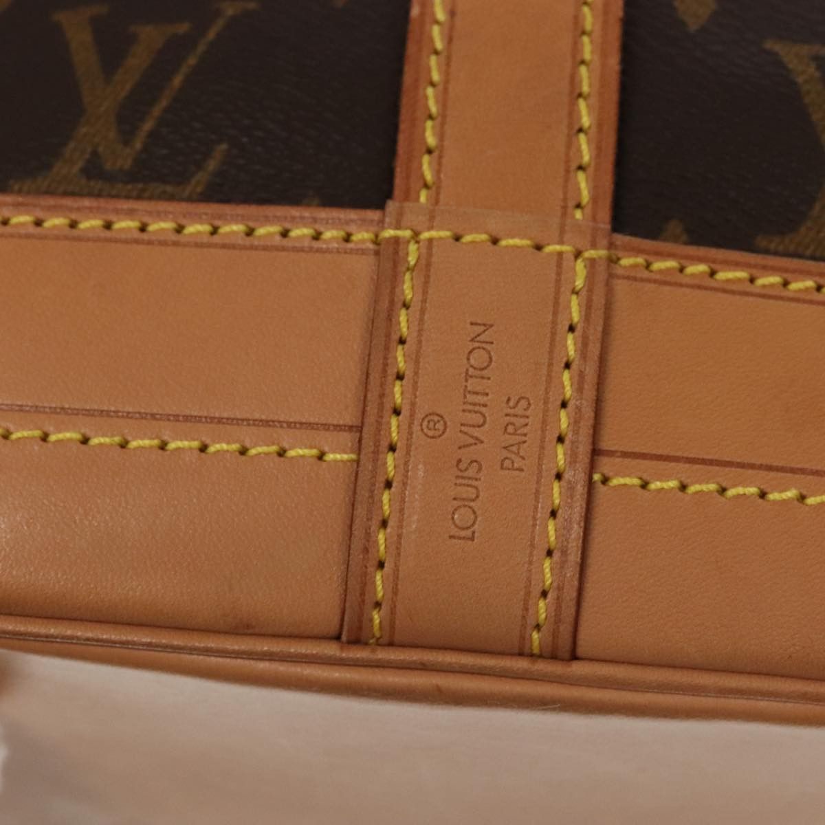 Louis Vuitton Noé Brown Canvas Shoulder Bag (Pre-Owned) Size ONE SIZE - 18 Thumbnail