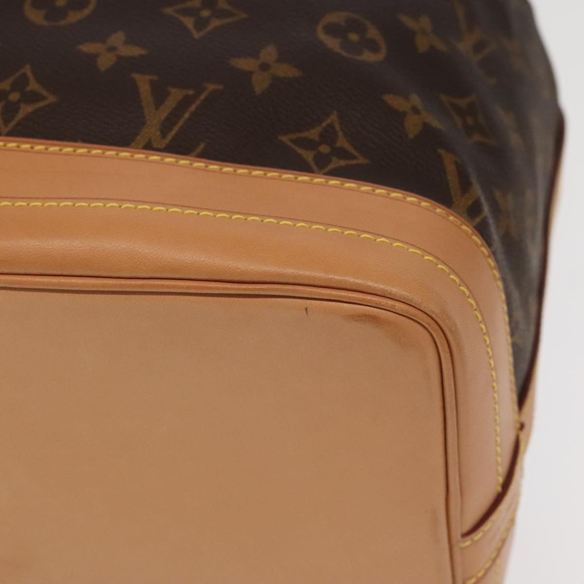 Louis Vuitton Noé Brown Canvas Shoulder Bag (Pre-Owned) Size ONE SIZE - 9 Thumbnail