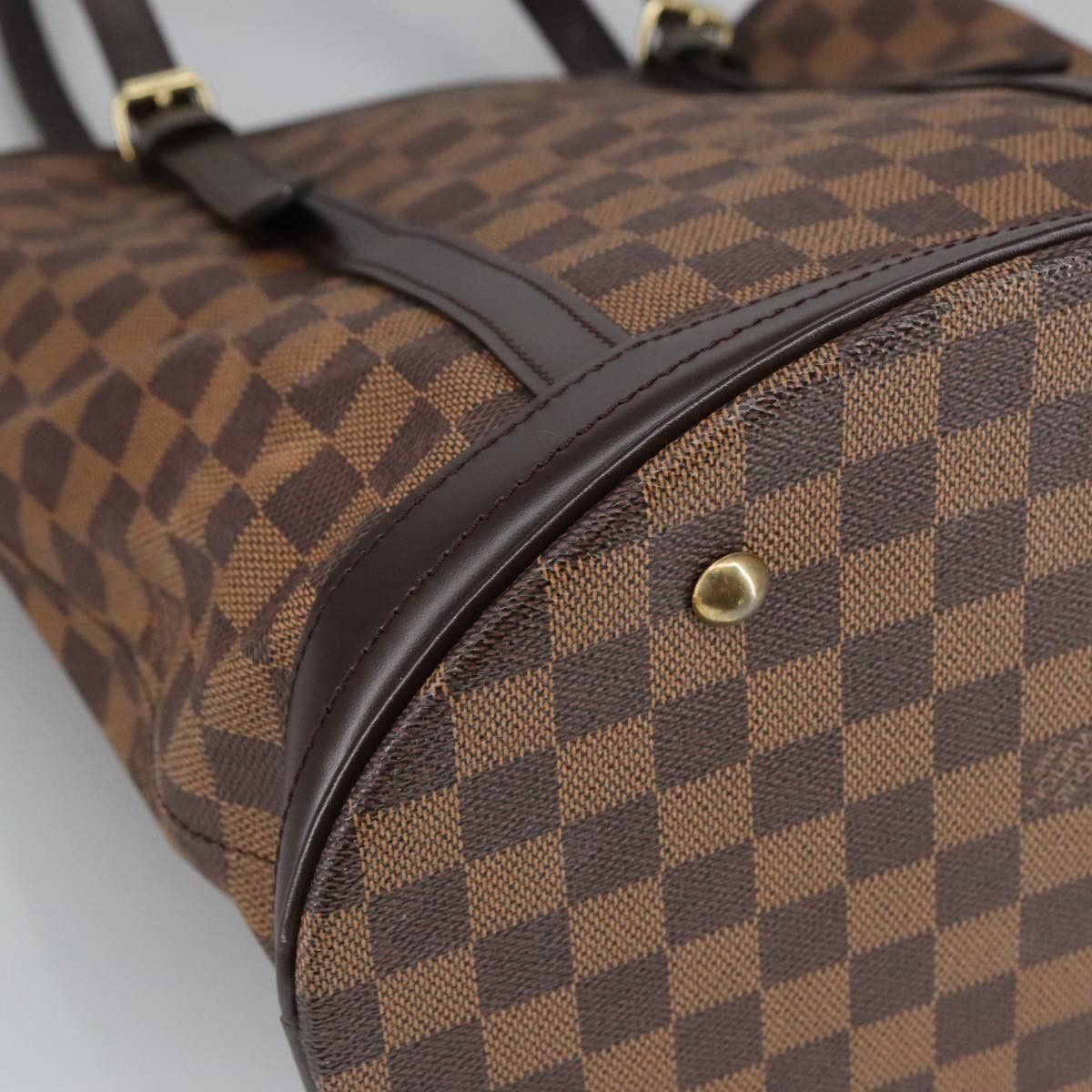 Louis Vuitton Bucket Gm Brown Canvas Shoulder Bag (Pre-Owned) Size ONE SIZE - 17 Thumbnail