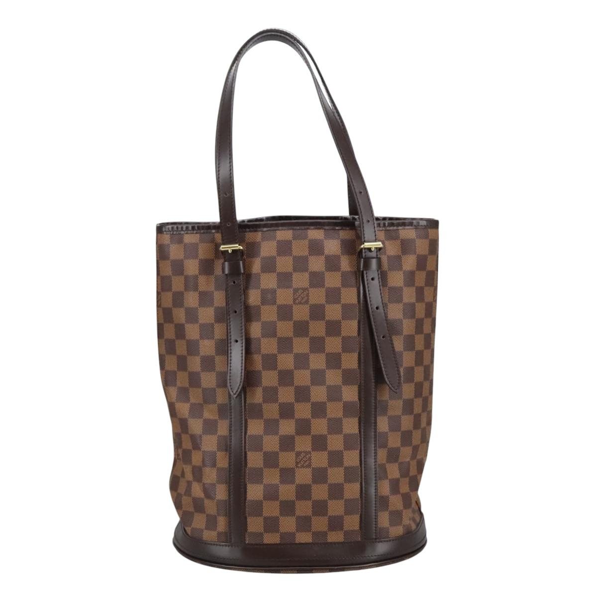 Louis Vuitton Bucket Gm Brown Canvas Shoulder Bag (Pre-Owned) Size ONE SIZE - 2 Thumbnail