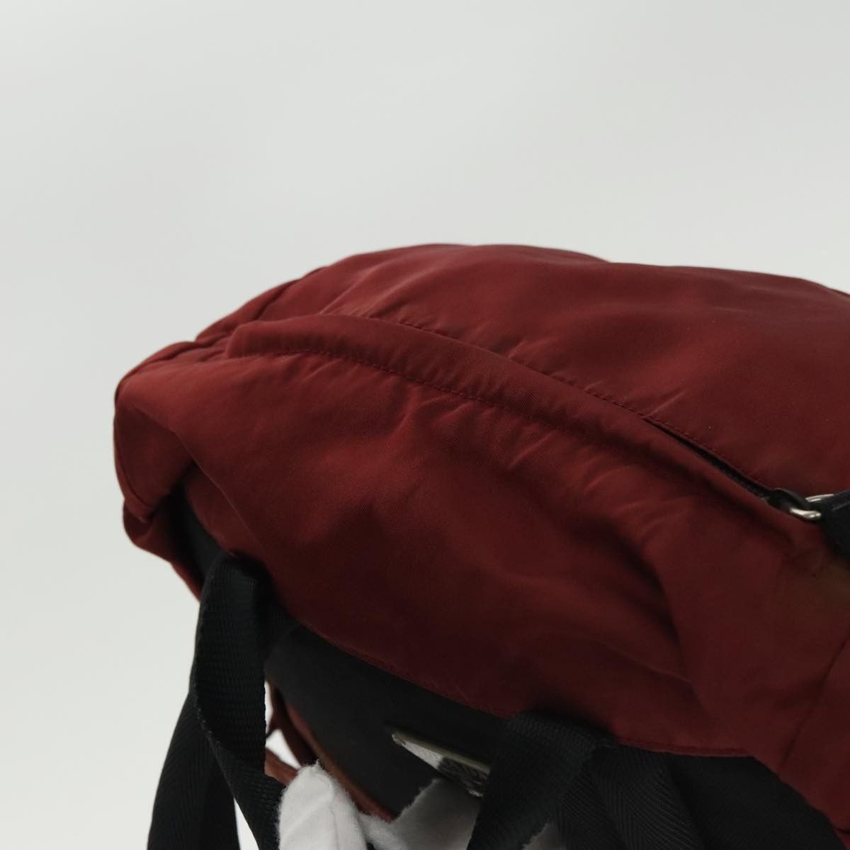 Prada Re-Nylon Red Synthetic Backpack Bag (Pre-Owned) Size ONE SIZE - 14 Thumbnail