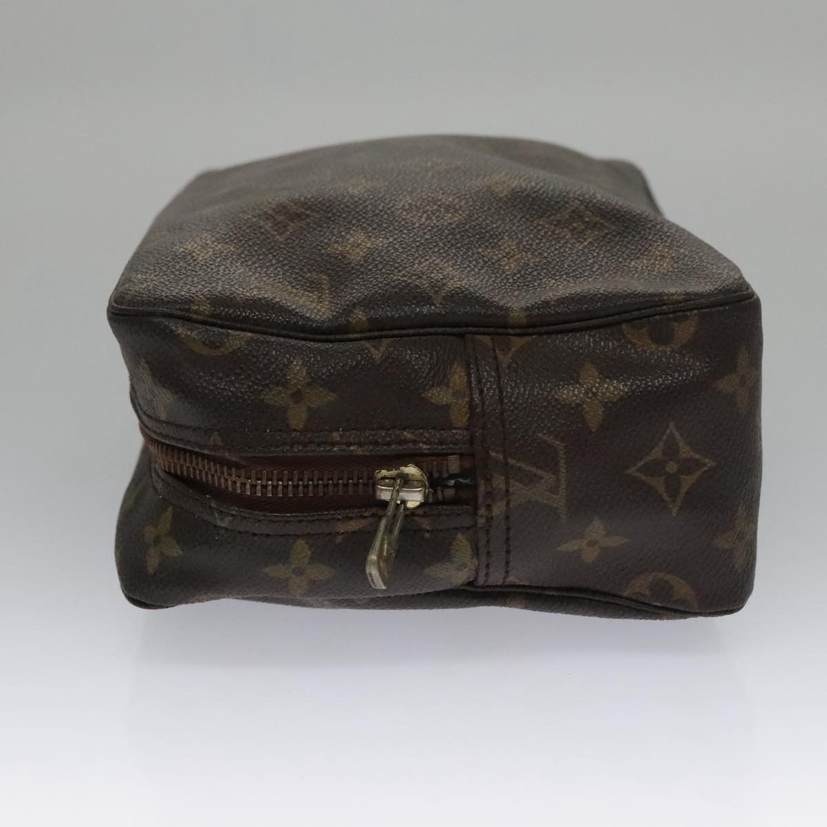 Louis Vuitton Trousse De Toilette Brown Canvas Clutch Bag (Pre-Owned) Size ONE SIZE - 4 Thumbnail