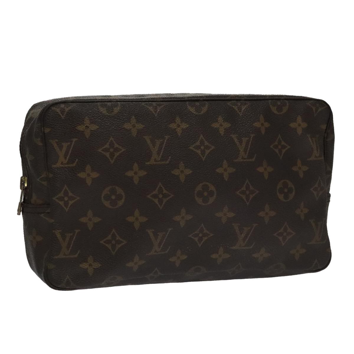 Louis Vuitton Trousse De Toilette Brown Canvas Clutch Bag (Pre-Owned) Size ONE SIZE - 14 Thumbnail