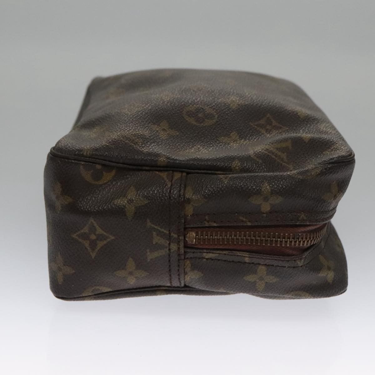 Louis Vuitton Trousse De Toilette Brown Canvas Clutch Bag (Pre-Owned) Size ONE SIZE - 3 Thumbnail