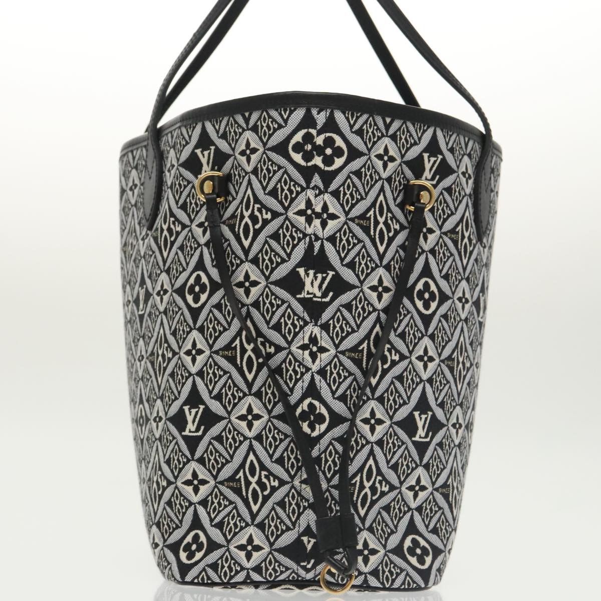 Louis Vuitton Neverfull Black Canvas Tote Bag (Pre-Owned) Size ONE SIZE - 3 Thumbnail