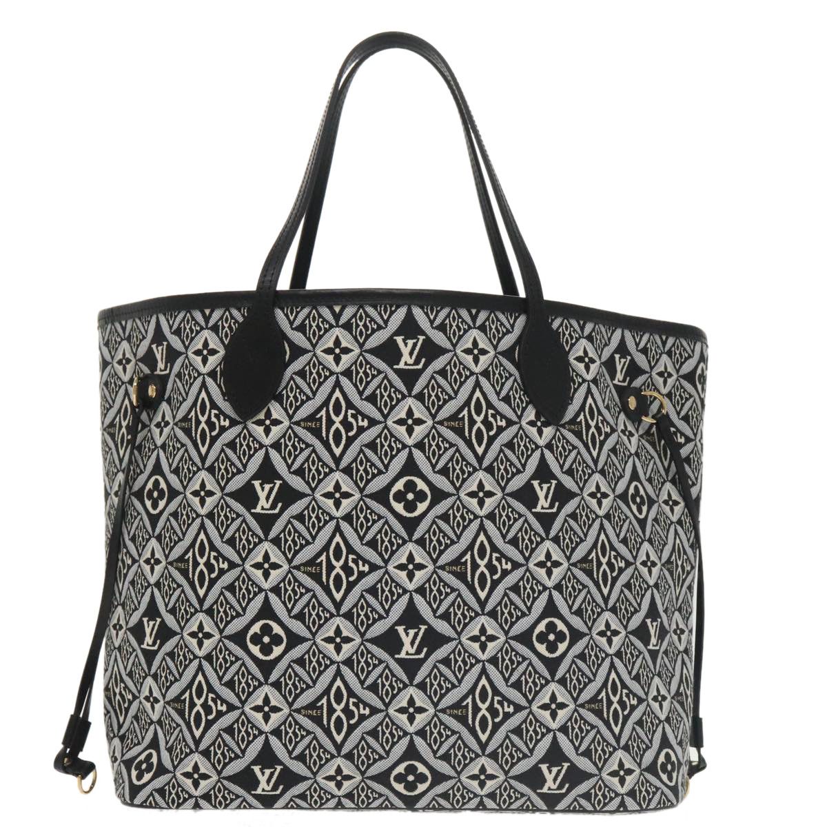 Louis Vuitton Neverfull Black Canvas Tote Bag (Pre-Owned) Size ONE SIZE - 2 Thumbnail