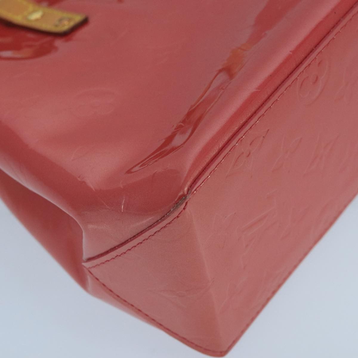 Louis Vuitton Reade Red Patent Leather Handbag (Pre-Owned) Size ONE SIZE - 10 Thumbnail