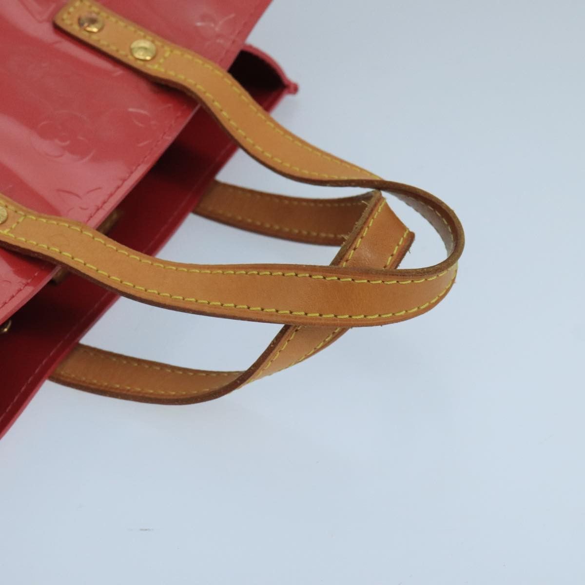 Louis Vuitton Reade Red Patent Leather Handbag (Pre-Owned) Size ONE SIZE - 6 Thumbnail
