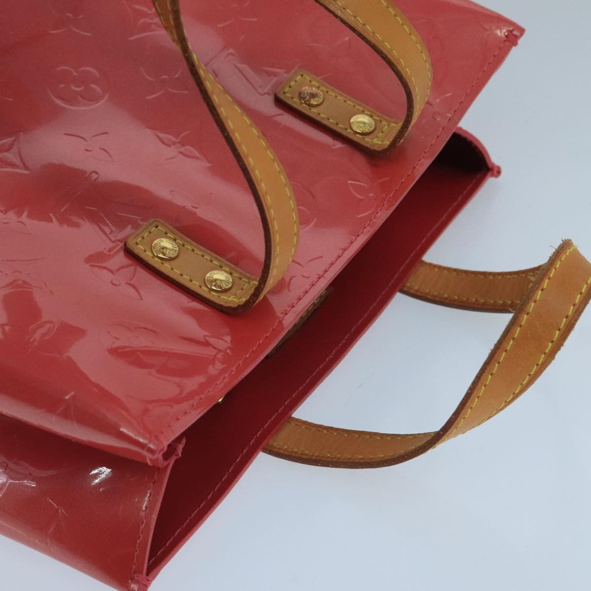 Louis Vuitton Reade Red Patent Leather Handbag (Pre-Owned) Size ONE SIZE - 5 Thumbnail