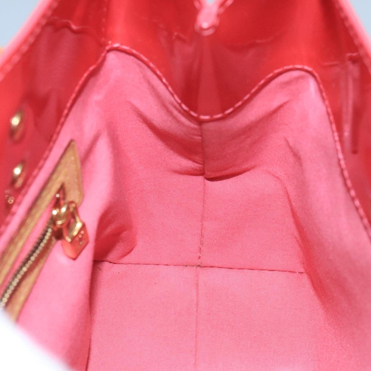 Louis Vuitton Reade Red Patent Leather Handbag (Pre-Owned) Size ONE SIZE - 14 Thumbnail